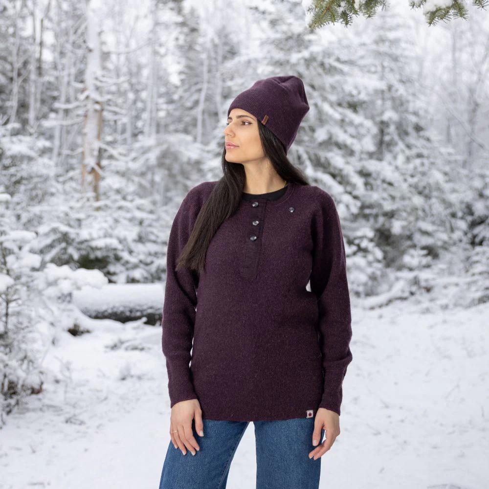 Heritage Heavy Weight Wool Henley - Image 19
