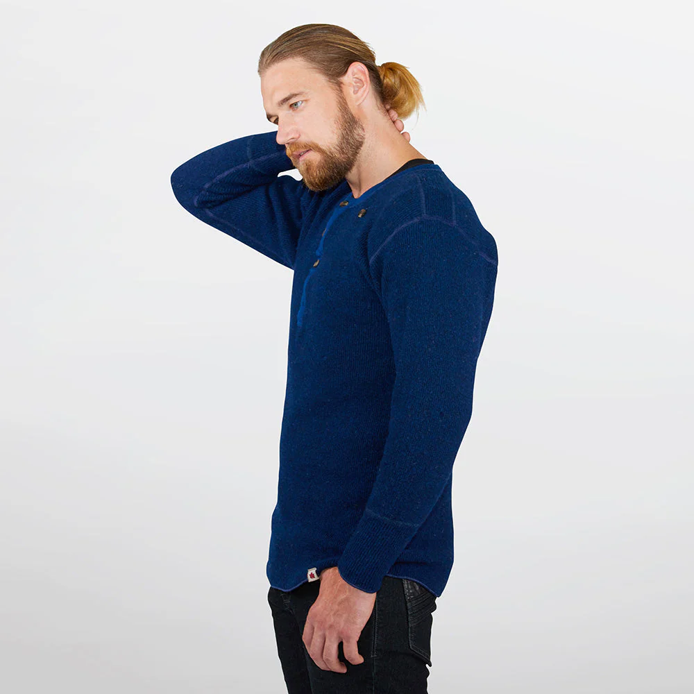 Heritage Heavy Weight Wool Henley - Image 21