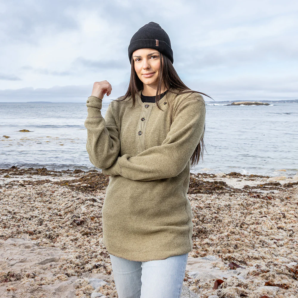 Heritage Heavy Weight Wool Henley - Image 30
