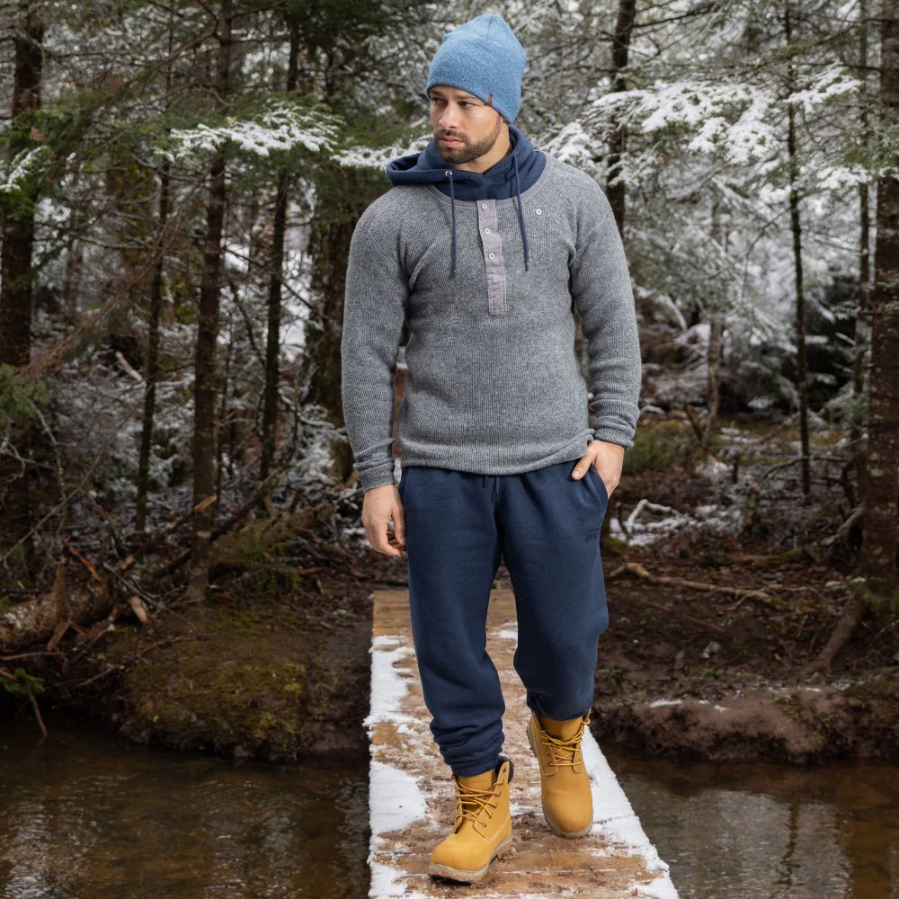 Heritage Heavy Weight Wool Henley - Image 7