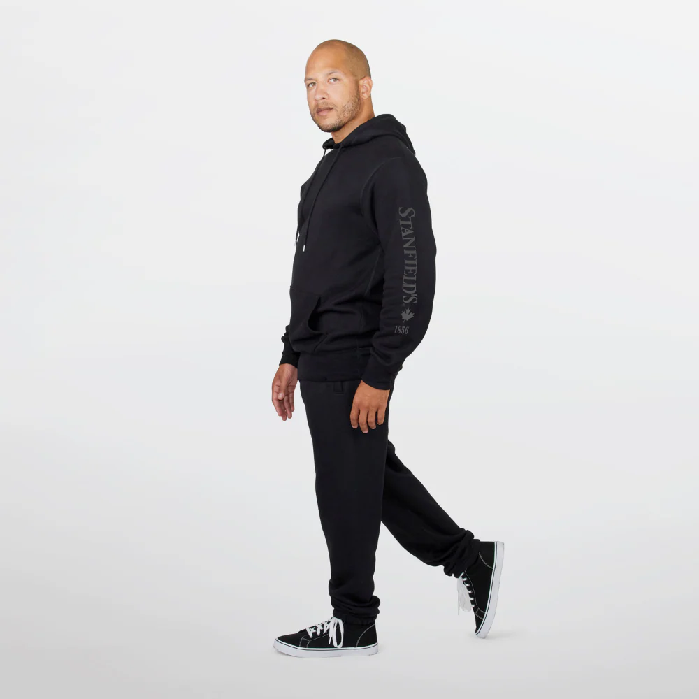 Stanfield's Logo Heritage Fleece Hoodie - Image 4