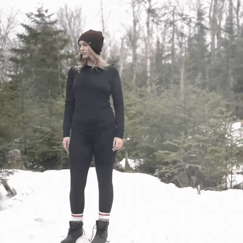 Women's Chill Chasers Two-Layer Wool Blend Base Layer - Image 3